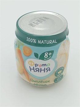 Пюре "Фруто Няня" 100 гр Цыпленок-рис-овощи