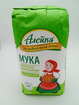 Мука "Алейка" в/сорт 3 кг