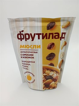 Мюсли "Фрутилад" 270г С орехами