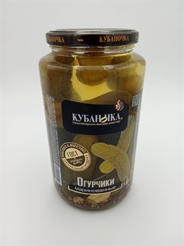 "Кубаночка" Огурчики маринованные 1500 мл