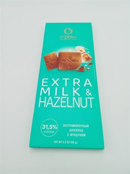 Шоколад "O`Zera" 90 гр Extra milk&hazelnut rPOMrE5sipctdiyT0zWKq0