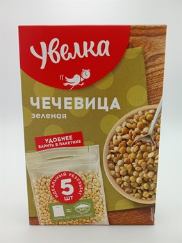 "Увелка" Крупа 5*80 гр Чечевица